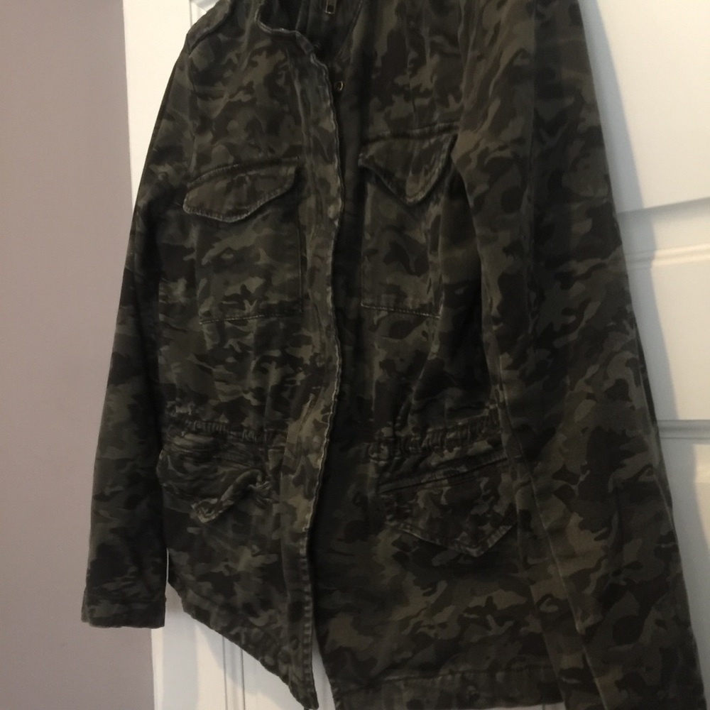a.n.a Camouflage Utility Jacket Medium - Picture 3 of 11